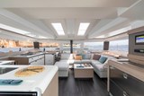 Fountaine Pajot 45 galley/saloon